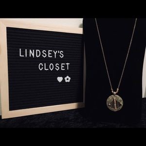 🔴 Extra Long Beaded Medallion Fashion Necklace 💛